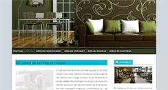 Desktop Screenshot of bd-mobel.se